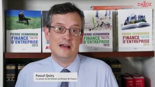 Interview Vernimmen Finance Entreprise 2017