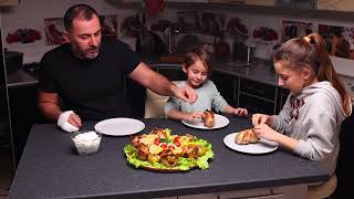QUAIL BAKED IN THE OVEN. ART VIDEO.