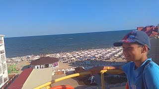 Вид и репортаж с колеса обозрения. Луна-парк Рута