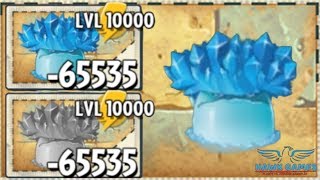 Plants vs Zombies 2 Ice-shroom Upgraded to Level 10000 PvZ2