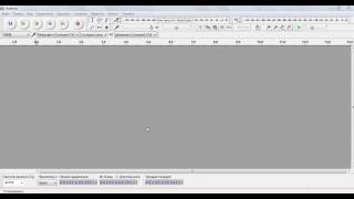 Работа с Audacity