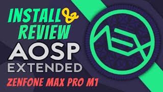 Install Rom AEX Zenfone Max Pro M1