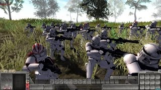 Men of war Assault Squad 2 (Clones of war mod) Battle at Yavin 4!