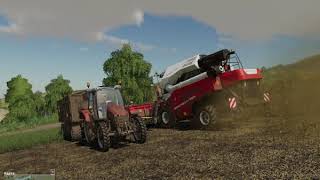 Farming Simulator 19 Саморазгрузка комбайна без курсплея