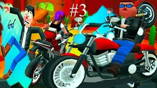 Faily Rider#3Игра мультик про героя на мотоцикле гонки по трассам мультфильм для детей про мотоциклы