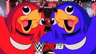 UGANDAN KNUCKLES vs DEVIL UGANDAN KNUCKLES | WWE 2K18 Gameplay