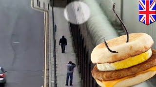 Prison smuggling: UK man uses fishing line to sneak drugs and McMuffins into prison - TomoNews