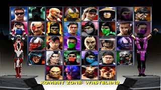 Mortal Kombat Trilogy PSX (Chameleon Glitch)
