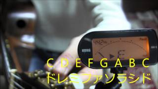 ギターのチューニング