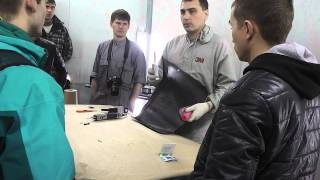 Ремонт пластика с помощью 3M Automix 55045