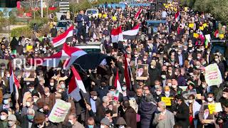 Iran: Protesters rally in Tehran in support of Yemen following deadly Saudi-led airstrikes