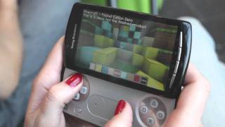 Minecraft gameplay on Xperia PLAY