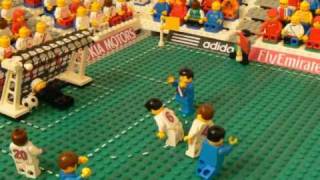 USA vs England  in Lego