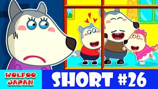 Mom vs Dad ???????????? Short Cartoon #26 ???? Wolfoo Japan Kids Cartoon