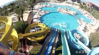 Selge beach resort & spa. Аквагорки.Аквапарк. Бассейн.