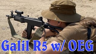 Competition with a Galil R5 and Armson OEG