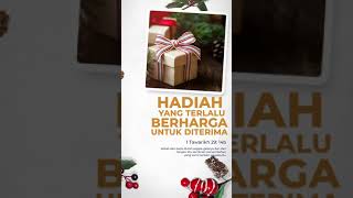 #AyatAlkitab | Hadiah yang Terlalu Berharga Untuk Diterima