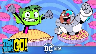 Teen Titans Go! KARAOKE | I Love Pies! | DC Kids