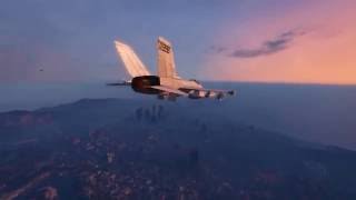Летаем на самолете в GTA V
