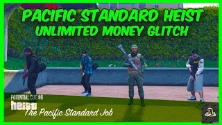 GTA5 *GLITCHES!! Pacific Standard Job BANK HEIST! NEW METHOD