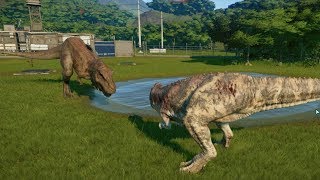 T-Rex VS Ceratosaurus - Jurassic World Evolution
