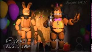 [FNAF] Fredbear's Family Diner birthday night show