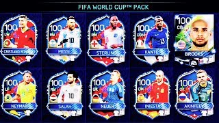 Greatest 10 World Cup Masters packs opening You’ll ever see in fifa mobile -100 OVR MASTERS