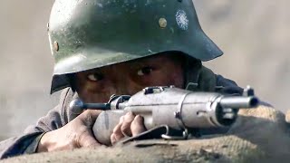 日軍發動衝鋒，國軍隊長在茫茫人海中，用一把破舊的步槍一槍擊斃日軍指揮官！
