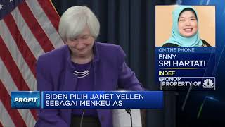 Uji Dampak Terpilihnya Yellen Sebagai Menkeu AS Pada Ekonomi RI