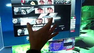 High Res Multi Touch Computer Display for TV broadcasters (CNN) Perceptive Pixel NAB 2011 -1
