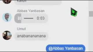 ABBAS YANBASAN AFFETMİYOR SÖVÜYOR  [25  SANİYE DİKKAT]
