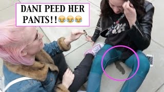 DANI PEED HER PANTS!!
