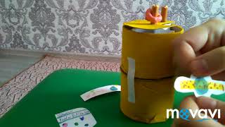 Распаковка бумажного шарика L.O.L. КОНФЕТТИ ПОП в форме цилиндра!