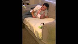 Baby and Daddy: tickle torture