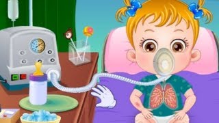 Baby Hazel Sick- Movie Time Baby Games