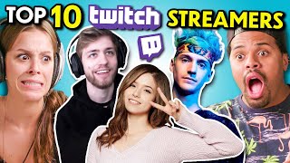 Adults React To The Top 10 Twitch Streamers