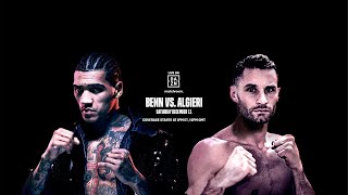 CONOR BENN vs. CHRIS ALGIERI WEIGH-IN LIVESTREAM