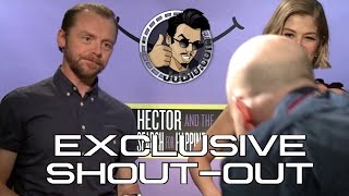 Simon Pegg Gives A JoBlo Shout Out (2014) JoBlo.com Exclusive HD