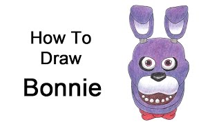 How to Draw Bonnie from Five Nights at Freddy's