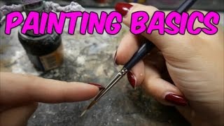 How to Paint Miniatures - Painting Basics