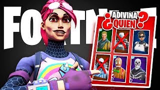 EL ADIVINA QUIÉN MÁS DIFÍCIL en Fortnite Battle Royale! - Roier