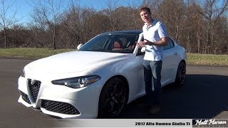 Review: 2017 Alfa Romeo Giulia Ti - The New Benchmark