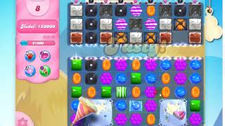 Candy Crush Saga Level 2885 -18 Moves- No Boosters
