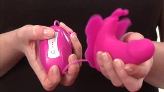 Вибратор-бабочка 7-Function Silicone Love Rider Wild Butterfly Stimulator