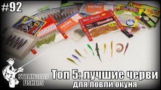 Топ 5: лучшие черви для ловли окуня