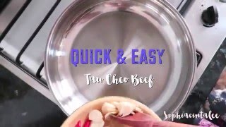 Quick & Easy : Tau Cheo Beef