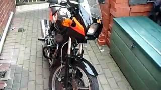 Kawasaki GPZ EX 305cc 305 Motorcycle walkaround startup