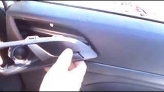 как снять обшивку двери на SKODA Octavia.