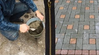 Тротуарная плитка своими руками