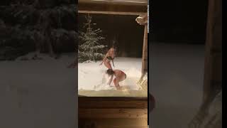 Erotic "snow and snow maiden " 18+